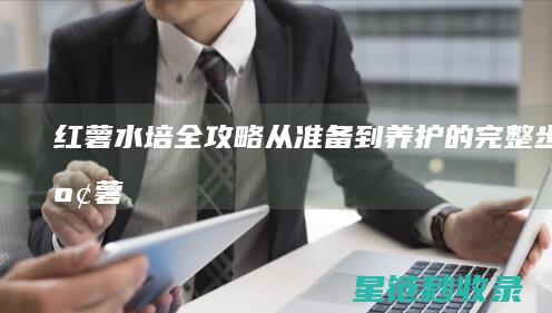 红薯水培全攻略：从准备到养护的完整步骤 (红薯的水培)